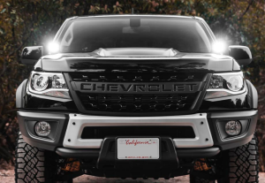 Chevrolet Colorado Ditch Light Brackets Kit - Cali Raised LED - Low Profile - `15-`22 Chevrolet Colorado Ditch Light Brackets Kit - Cali Raised LED - Low Profile - `15-`22